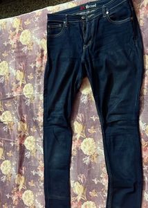 Dark Blue Denim Jeans