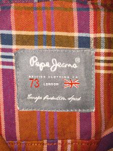 Pepe Jeans Heavy Cotton Vintage Check Shirt