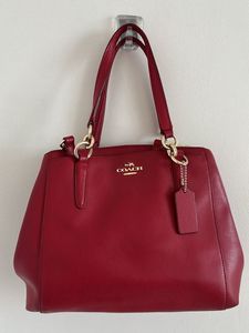 Coach Red Handbag