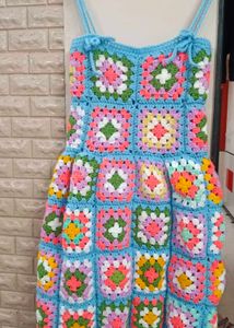 Handmade Crochet Dress 👗