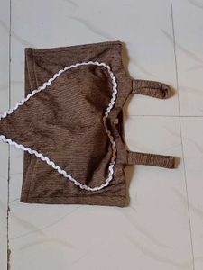 Black Heart Crop Top