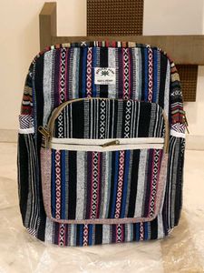 ☘️ BAG PACK With Laptop Sleeve 100% NATURAL HEMP