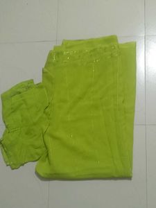 Lime Green Ethnic Set