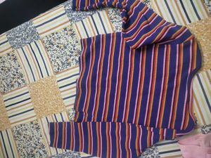 Striped Long Sleeve Top