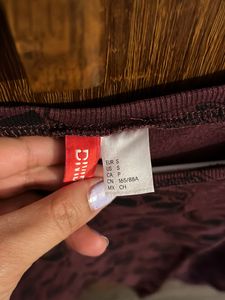 Ladies H&amp;M Skull Imprint Sweatshirt