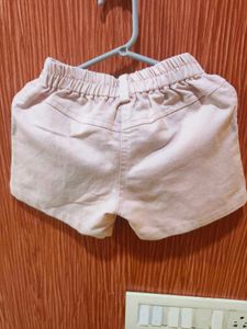 Baby Girl Tshirt Short Set