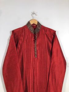 Maroon Kurta Set from Manyavar