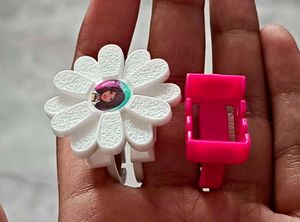 BARBIE Mini Figurine with Flower Ring 💍❤