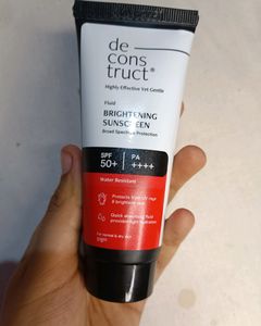 Deconstruct Brightening Sunscreen