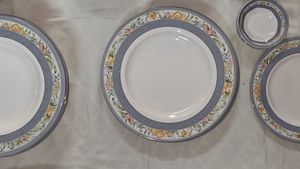 45 Pc MELAMINE DINNER SET