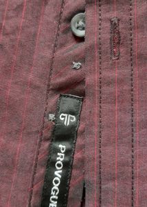 PROVOGUE shirt - Shaded burgundy &amp; purple