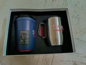 Imported Thermo steel Mug + Bottle