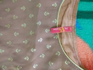 Chikoo Colour Peplum Top