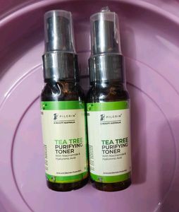 Pack Of 2 Pilgrim Tea Tree Toner