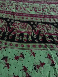 Cotton Wrap Skirt