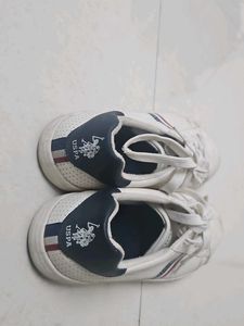 U.S. Polo Assn. White Sneakers