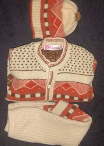 Kids Argyle Knit Set