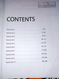 NDA Practice Sample Paper