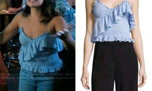 Ruffled Tank Top