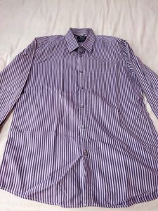 Turtle Tailors Mark Striped Slim Fit Shirt