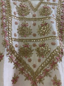 baby pink color sharara set