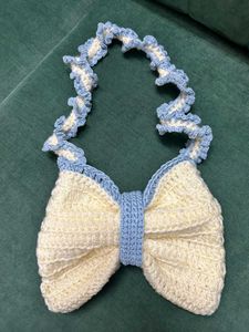 Crochet Bow Purse