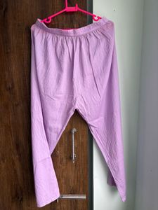 Lavender Anarkali Suit Set
