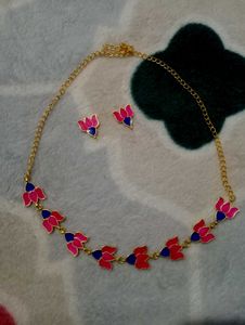 Lotus jewellery set