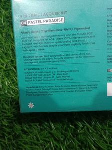 Sugar POP Nail Lacquer Kit