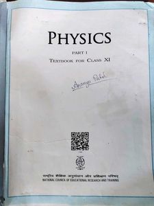 Physics Textbook Class XI