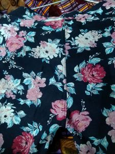 Floral Printed Trouser