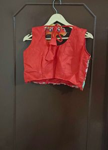 Red Indo Western Dress