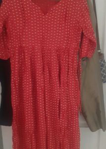 Anayna Pure Cotton Maternity Dress