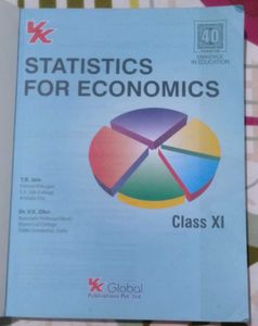 Class 11th Statistics Book By T.R Jain &amp; V.K Ohri