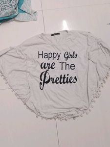 Crop Top With Office Sholder