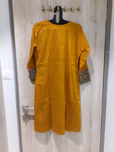 Cotton Silk Kurti Xxl Size ( 44)