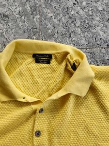 Vintage Yellow Massimo Dutti Polo Shirt