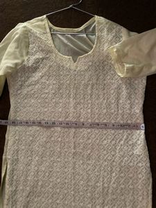 Pastel Yellow Kurti - Unused