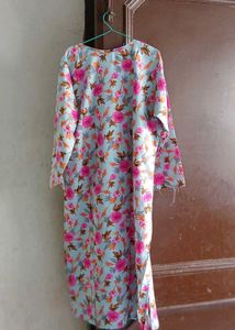 Floral Print Kurti For Women/ Girls