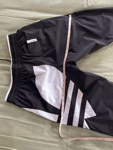 Brand New Adidas Black &amp; White Trefoil Track Pant