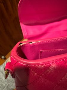 Charles &amp; Keith Quilted Top Handle Bag