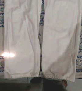 New White High Waisted Jeans