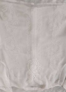 Elegant White Embroidered Top