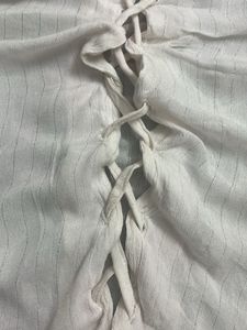 Westside White Bell Sleeves Top