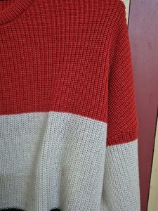 Color Block Knit Sweater
