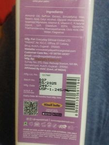 Khadi Almond &amp; Saffron Lotion