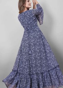 Floral Print Maxi Dress