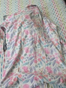 Floral Print cord Set