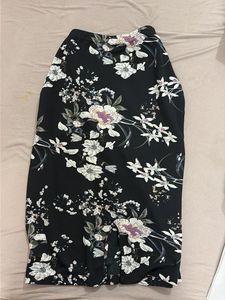 Floral Pencil Skirt