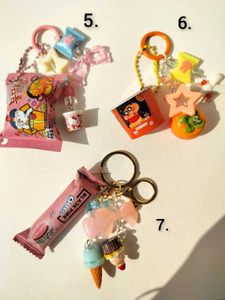 Japanese Food Gacha Trinkets- SOLD SEPARATELY